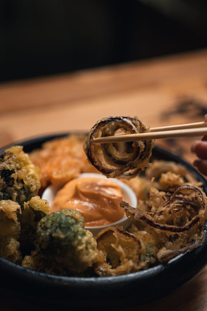 Ramen Rebel Gliwice — Tempura warzywna