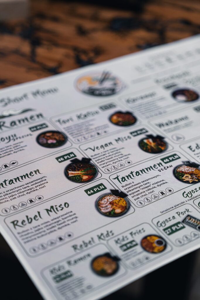 Ramen Rebel Gliwice — Nasze menu